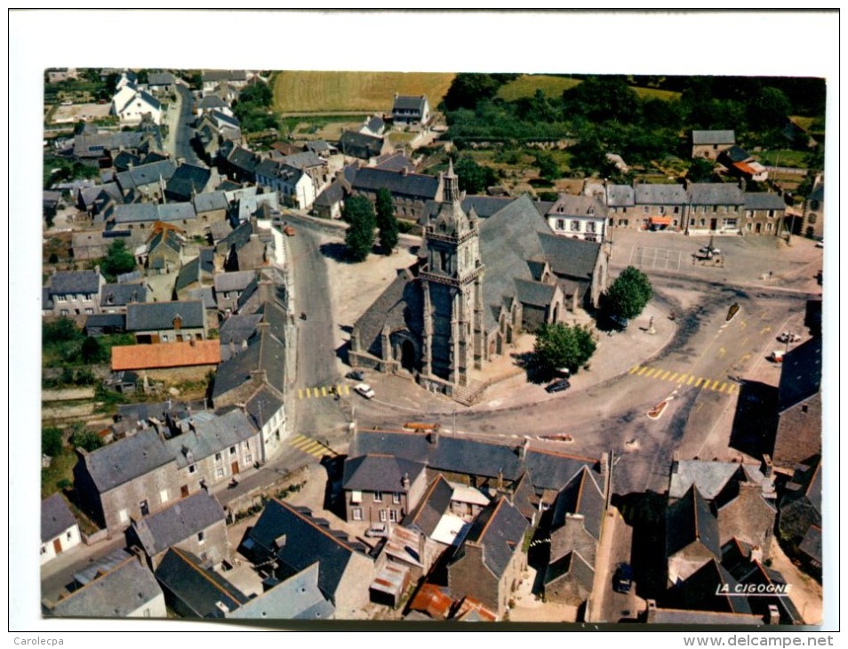 CP - PLOUARET (22) VUE AERIENNE - Plouaret