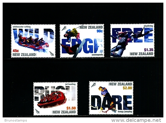 NEW ZEALAND - 2004  EXTREME SPORTS   SET  MINT NH - Unused Stamps