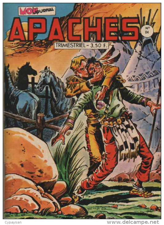 APACHES N° 84 BE MON JOURNAL 01-1981 - Mon Journal