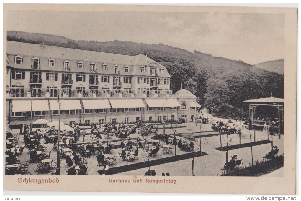 ALLEMAGNE,GERMANY,DEUTSCH LAND,SCHLANGENBAD,HESSE,R HEINGAU TAUNUS,DARMSTADT,hotel,re Staurant,rare - Darmstadt