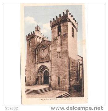 PTGLTP1277-LFTD47023.TARJETA POSTAL DE PORTUGAL.Castillo De VIANA DO CASTELO. - Viana Do Castelo