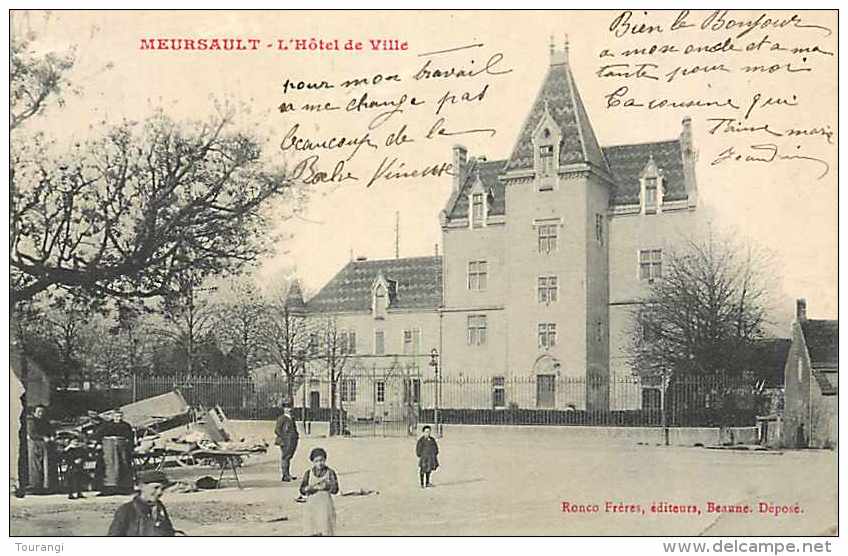 Mai14 1604: Meursault  -  Hôtel De Ville - Meursault