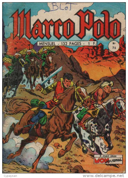 MARCO POLO N° 75 BE MON JOURNAL 05-1966 - Marco-Polo