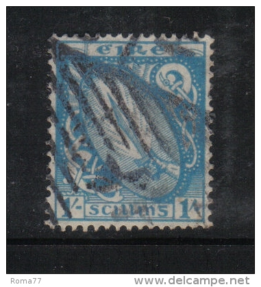 W1895 - IRLANDA , Il  1 Scellino Azzurro Verde N. 51 Usato - Gebruikt