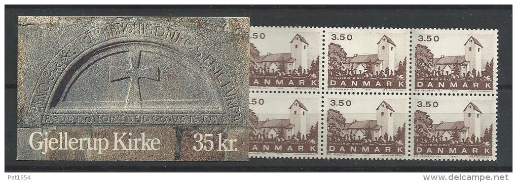 Danemark 1990 Carnet Neuf C989 église Du Jutland - Carnets