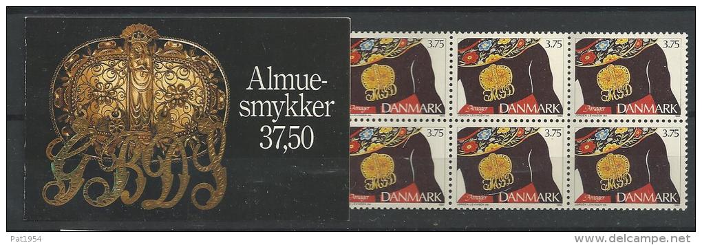Danemark 1993 Carnet Neuf C1068 Vêtements Et Bijoux Folkloriques - Carnets