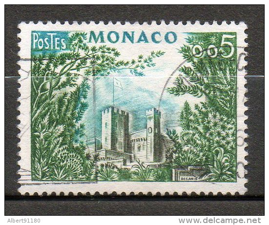 MONACO   Le Palais 1960-65  N°538 - Usados