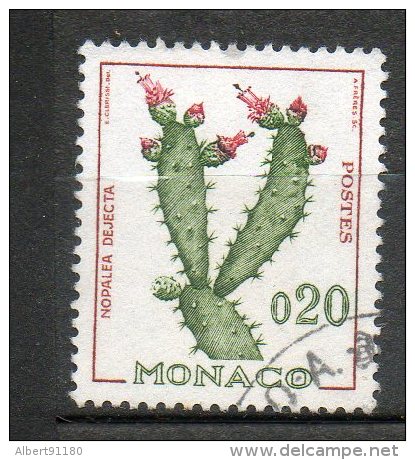 MONACO   Plante Exotique 1960-65  N°543 - Usados