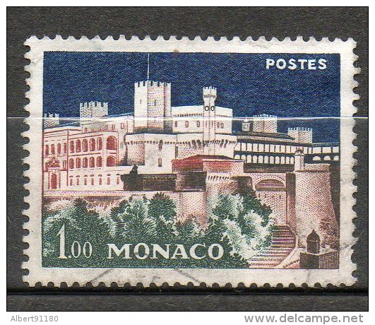 MONACO   Le Palais 1960-65  N°550 - Usados