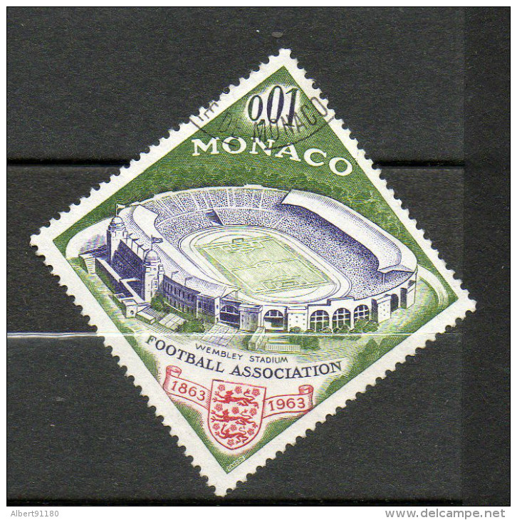 MONACO   Centenaire Du Football 1963  N°620 - Usados