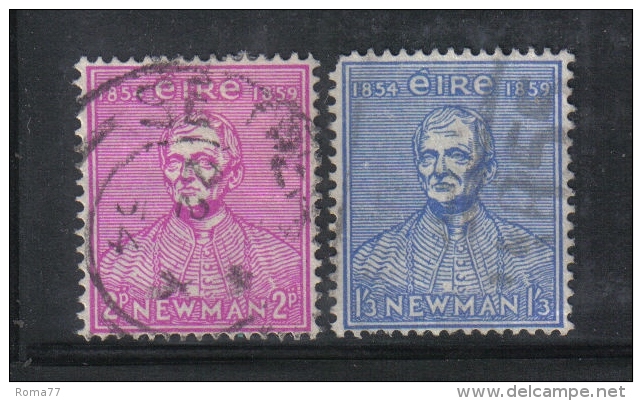 W1951 - IRLANDA 1954 , Serie N. 124/125 Newman - Used Stamps