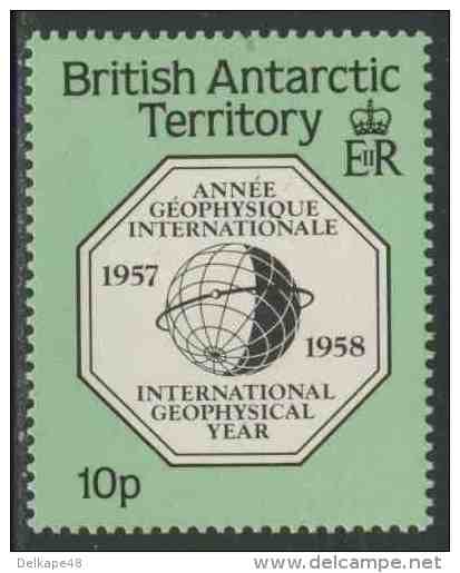 British Antarctic Territory 1987 Mi 144 ** IGY Logo – 30th Ann. International Geophysical Year/ Geophysikalischen Jahres - Internationaal Geofysisch Jaar