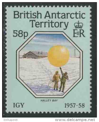 British Antarctic Territory 1987 Mi 147 ** Research Station Halley Bay / Forschungsstation / Onderzoeksstation - Onderzoeksstations