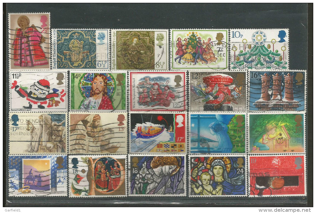 Grossbritannien  Kleine Sammlung 20 Stk. Lot 17 , Gestempelt / Used / (o) - Sammlungen