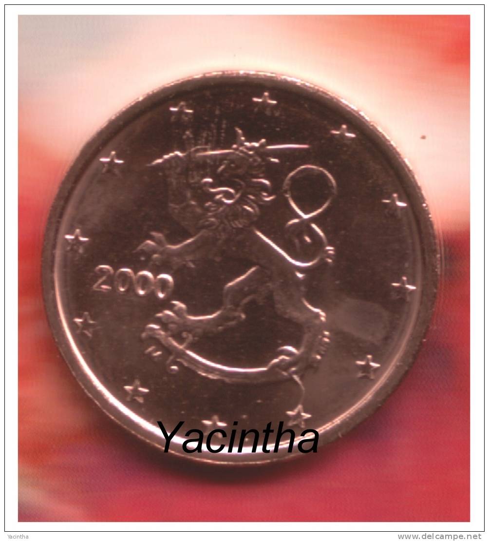 @Y@ Finland  1 - 2 - 5 Cent  2000  Unc - Finland
