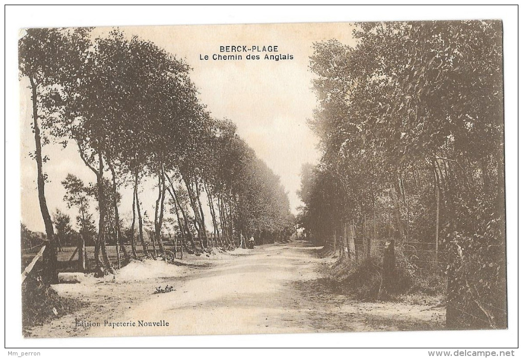 (560-62) Berck Plage - Le Chemin Des Anglais - Berck