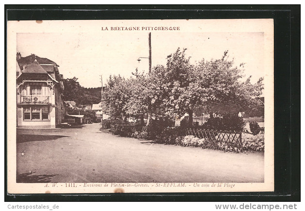 CPA St-Efflam, Un Coin De La Plage - Autres & Non Classés