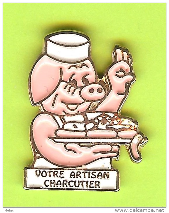 Pin Votre Artisan Charcutier Cochon - 1T18 - Animaux