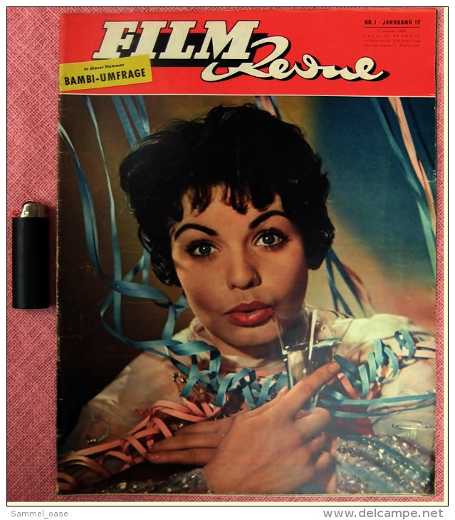 "Film Revue"  Bambi Und Die Stars Von Morgen  -  Über Den Dächern Von Paris   -  Nr. 1 Von 1958 - Zeitschriften
