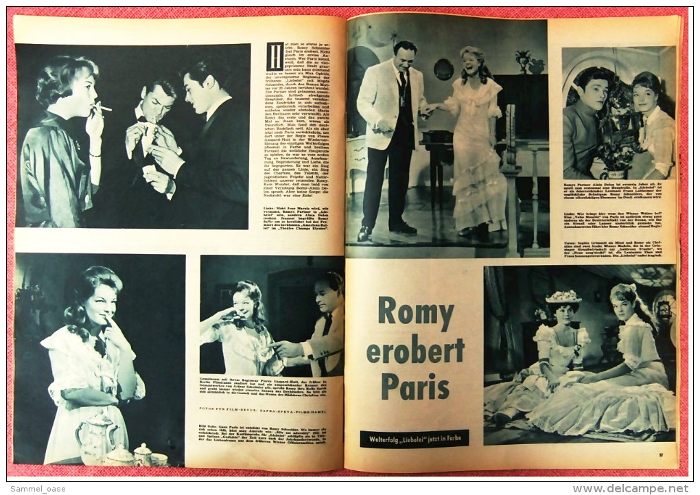 "Film Revue"  Filmfestival Der Qualität : Das War Berlin - James Dean Und Die Stimme Von D. Schönherr -  Nr. 15 Von 1958 - Zeitschriften