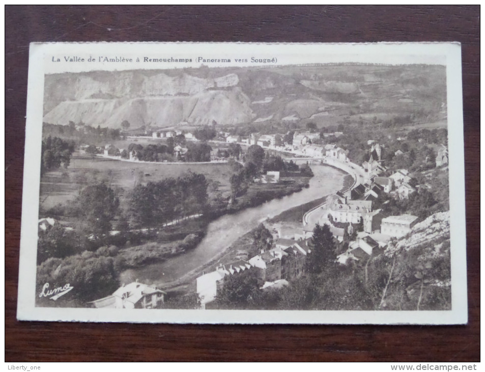 La Vallée De L'Ablève à Remouchamps - Anno 1936 ( Zie/voir Foto Voor Details ) !! - Aywaille