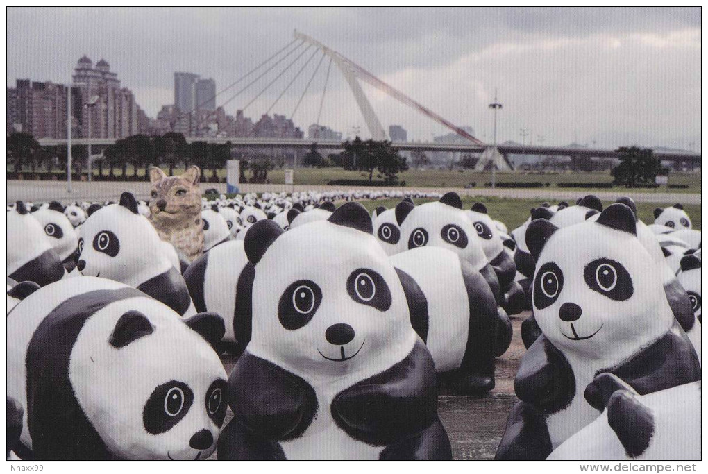 Taiwan - Paper Panda Show At Dajia Riverside Park, Taipei City - Taiwan