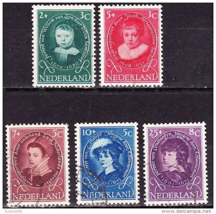 1955 Kinderzegels Gestempelde Serie NVPH 666 / 670 - Oblitérés