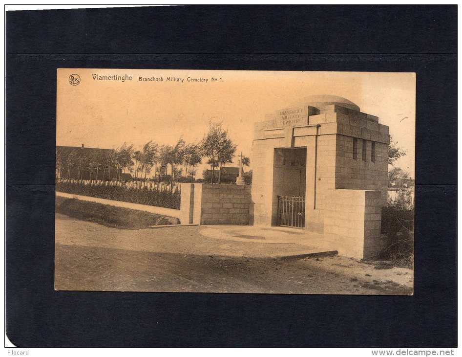 47712     Belgio,  Vlamertinghe,  Brabdhock Military  Cemetery,  NV - Ieper