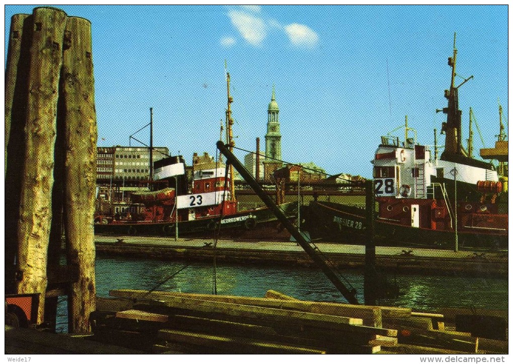 03588 - Schlepper GEORGSWERDER (Bugsier 30) & Schlepper BUGSIER 28 Im Hafen Von Hamburg - Rimorchiatori