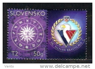 Slovakia 2013 Mi 711  ** Stamp With K - Slovan Bratislava - Nuevos