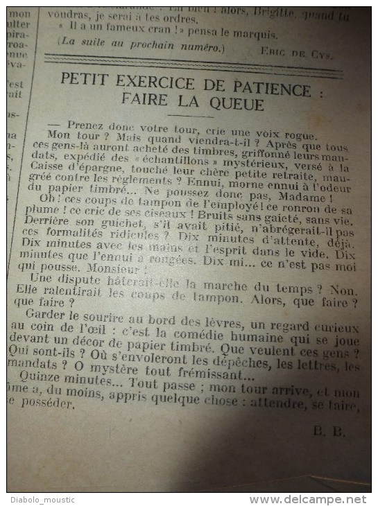 1935 Vdc (20 revues) :LES LUMIERES DE LA MAISON d'Eric de Cys;Guynemer;Au quartier Latin autrefois;Duc de Penthièvre