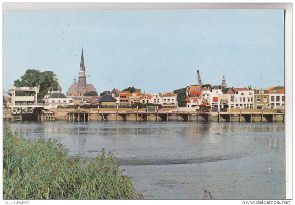 BF29459 Gouda Stadsgezicht Variaf Hollandse   Netherland  Front/back Image - Gouda