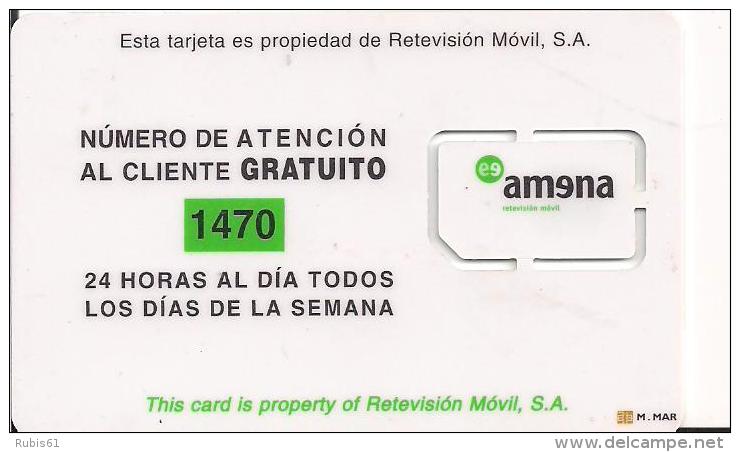 GSM AMENA RETEVISION MOVIL (NUEVA-MINT) - Amena - Retevision