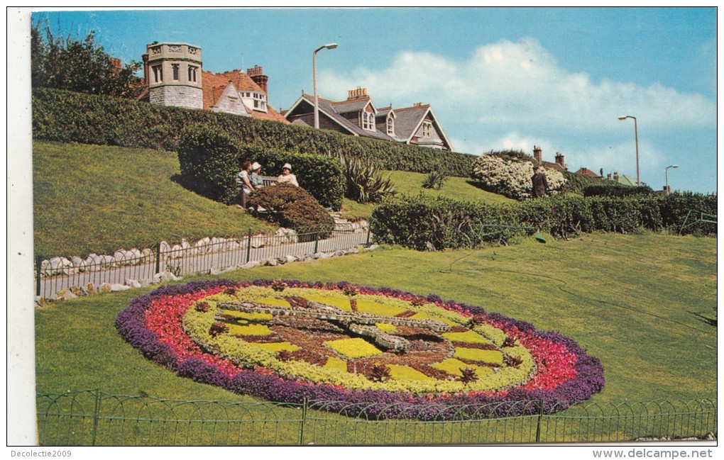 BF29927 Weymouth The Floral Clock   UK   Front/back Image - Weymouth