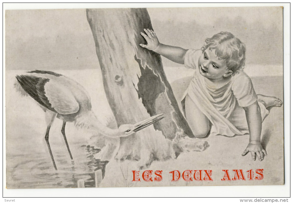 Belle Série Complète. LES DEUX AMIS. Cigogne Et Enfant - Colecciones, Lotes & Series