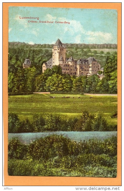 Colmar Berg 1905 Luxembourg Postcard - Colmar – Berg