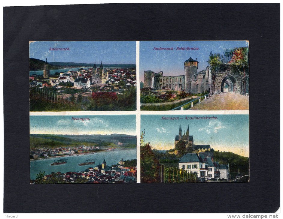 49288    Germania,   Andernach -  Remagen,  NV(scritta) - Altri & Non Classificati