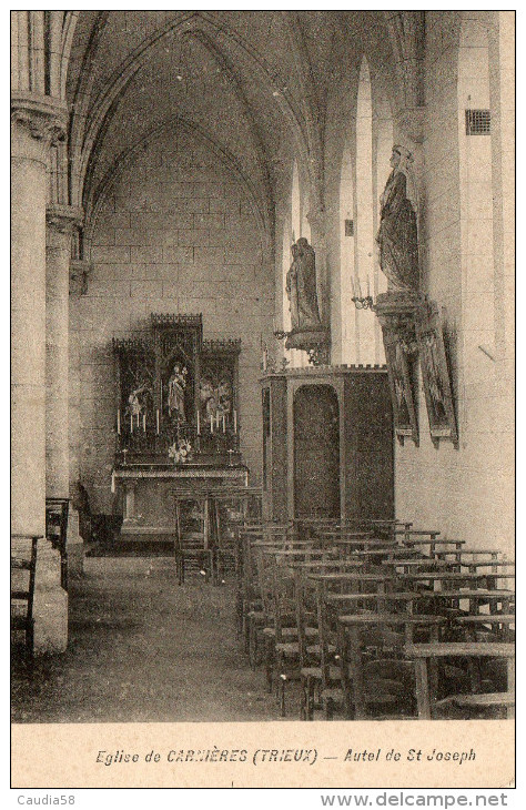 Carnières. Morlanwelz, église Des Trieux. - Morlanwelz