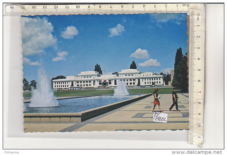 PO7488C# AUSTRALIA - CANBERRA A.C.T. - PARLIAMENT HOUSE AND FOUNTAINS  No VG - Canberra (ACT)