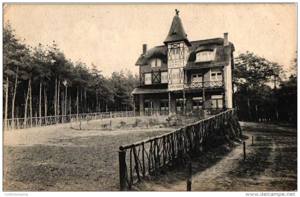 7 Mooie Oude Grote Villas Kapellen  Rond 1900  Villa Gladiola Bunderhof  Rubensheide Hôtel Cappellenbosch  Villa Morgane - Kapellen