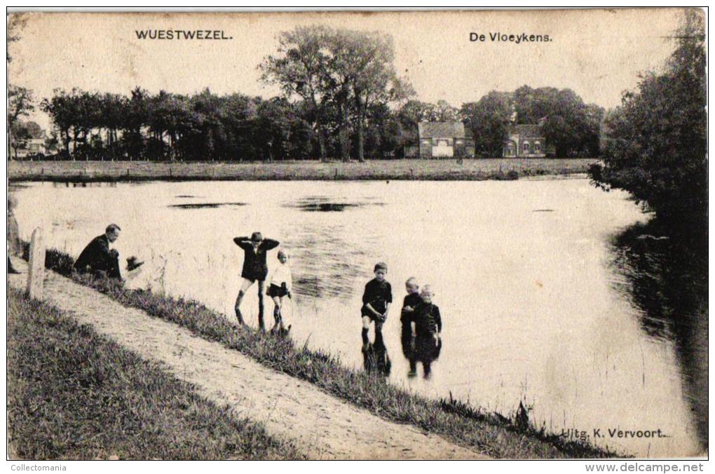 Wuustwezel  Lot 4 CPA Château 1904      Stwg Naar Brasschaat      Rustoord     Vloeykens - Wuustwezel