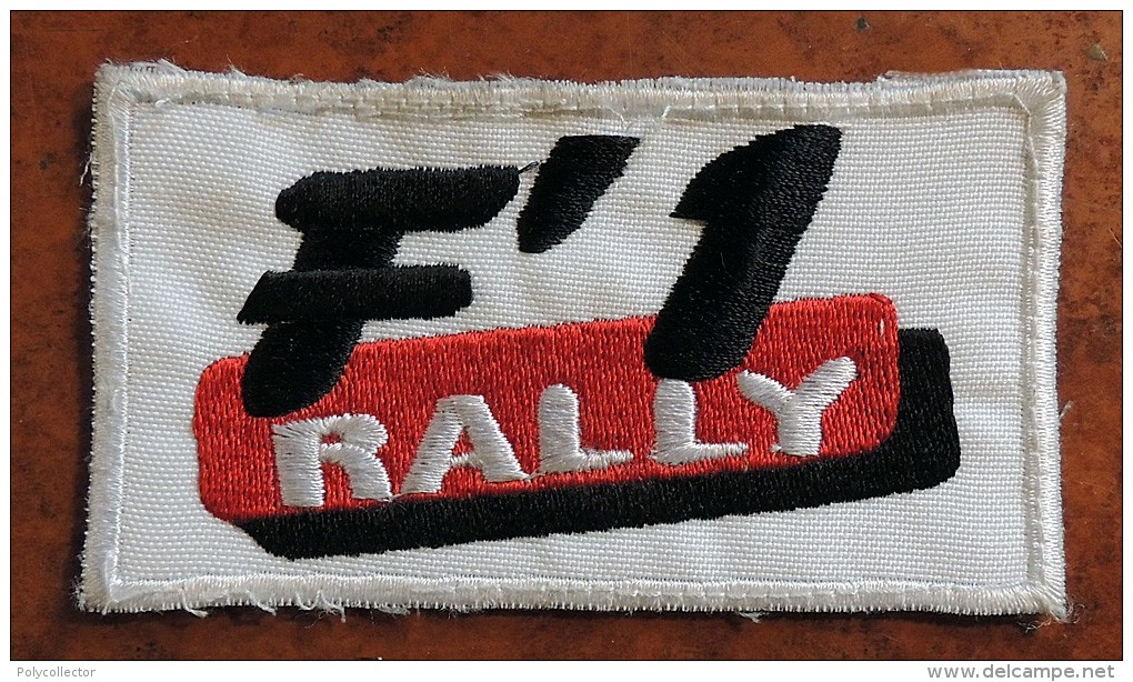 Patch Écusson Tissu à Coudre - Automobile - F'1 Rally - Automobilismo - F1