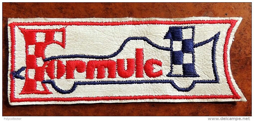 Patch Écusson Tissu à Coudre - Automobile - Formule 1 - Ancien Années 60 - Autosport - F1