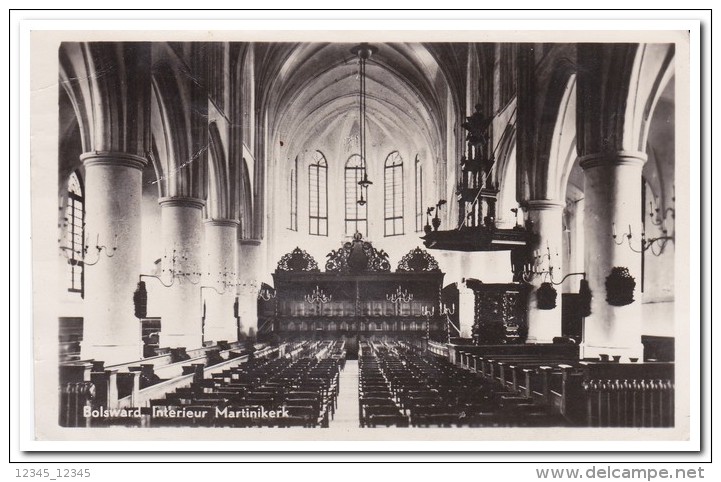 Bolsward, Interieur Martinikerk - Bolsward