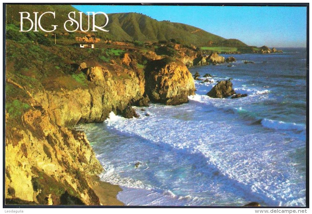 USA -  CALIFORNIA COASTLINE  BIG SUR   -  UNUSED POSTCARD - Big Sur