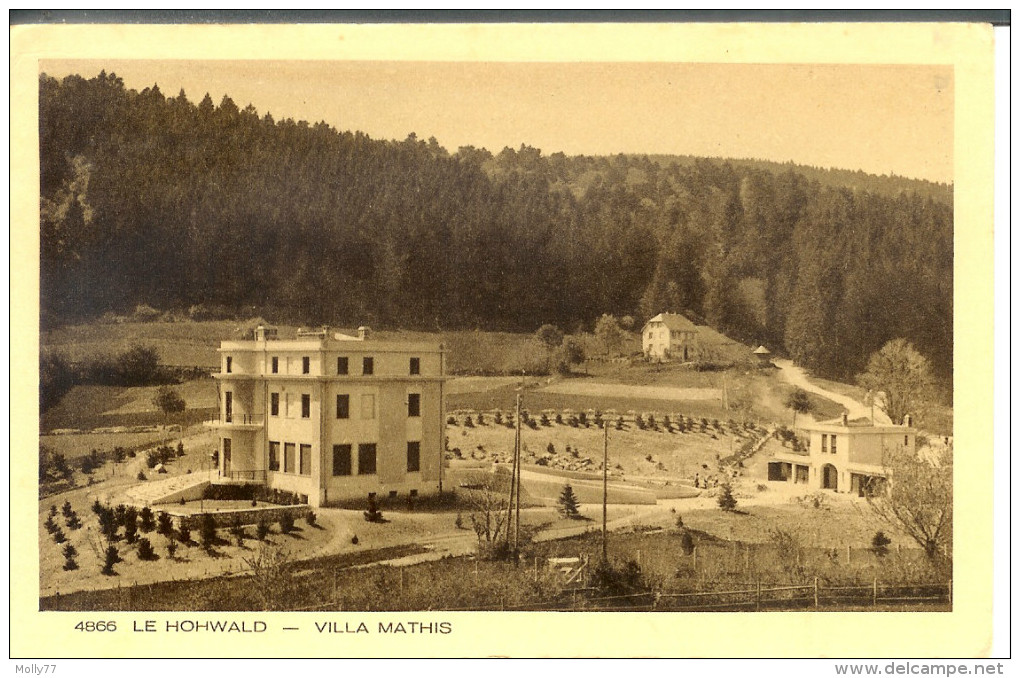 CPA 67 Le Hohwald - Villa Mathis - Autres & Non Classés