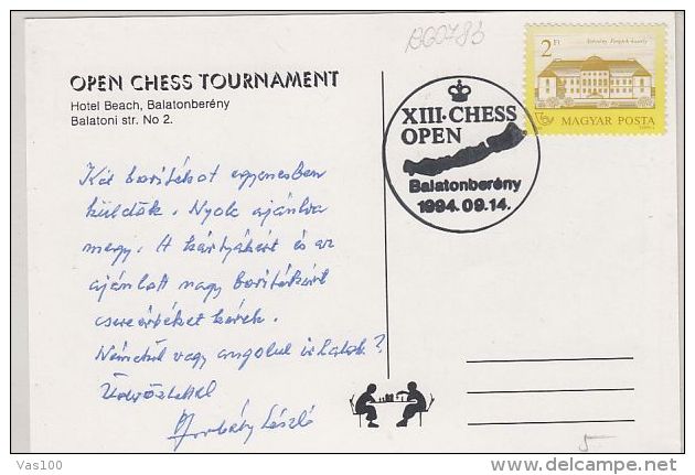 CPA CHESS, ECHECS, CHESS TOURNAMENT - Chess