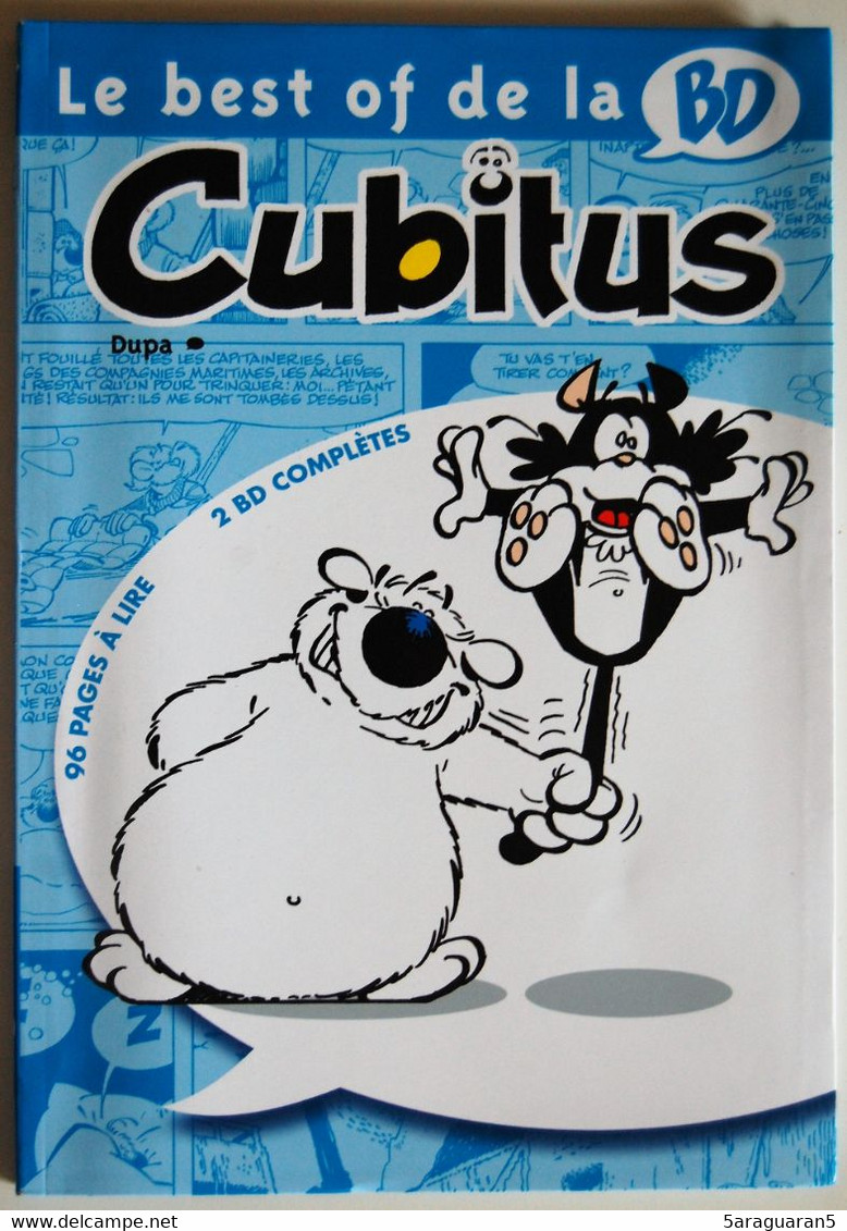 BD CUBITUS - L'héritage Du Pastaga / Cubitus Ne Mord Jamais - Edition Le Lombard 2005 Best Of De La BD - 14 - Cubitus