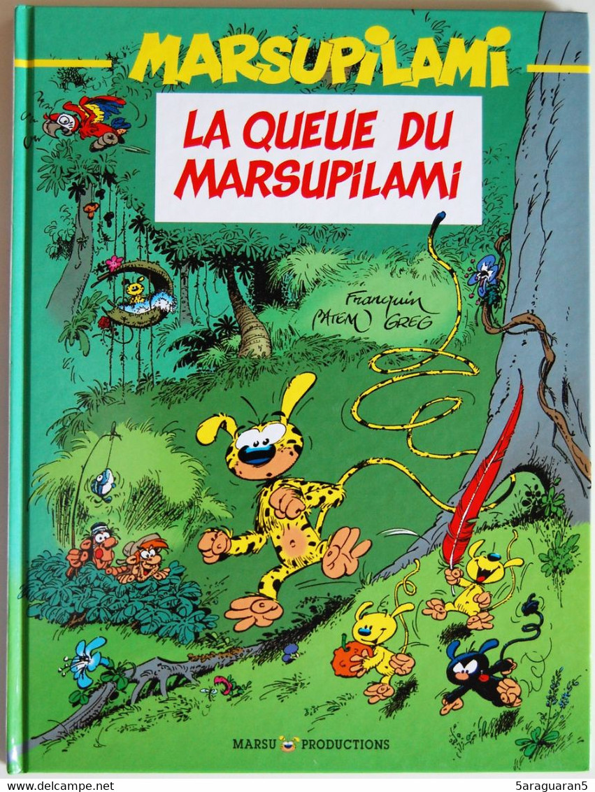 BD MARSUPILAMI - 1 - La Queue Du Marsupilami - Rééd. Publicitiaire Total 2007 - Marsupilami