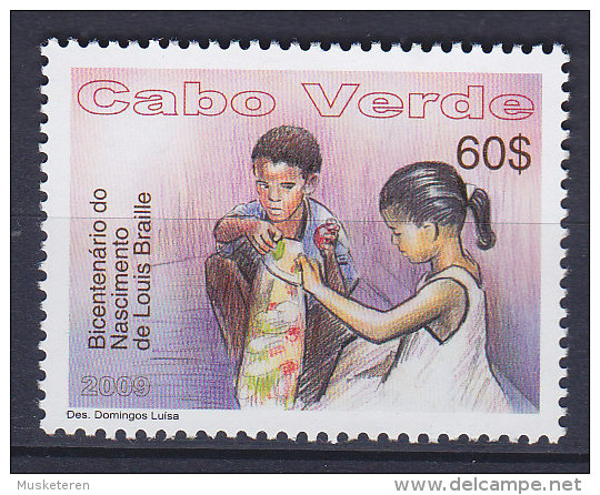 Cape Verde 2009 Mi. 941    60 E Louis Braille, Blind Writing Inventor MNH** - Kaapverdische Eilanden